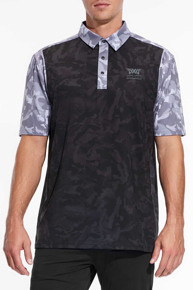 Heroes 22 Comfort Fit Short Sleeve Polo Fairway Camo